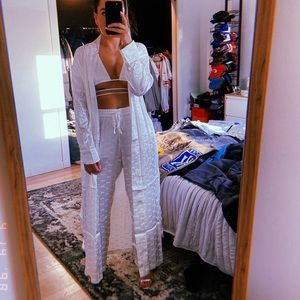 SKIMS set - robe and pants